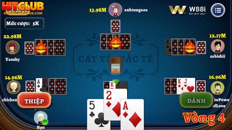 Cách chơi bài Catte cơ bản